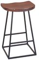Porter International Designs Clement Black/Walnut Counter Stool-2