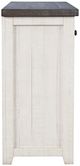 Jofran Inc. Madison County Brown/Vintage White 32" Fireplace-3