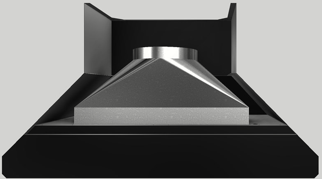 Vent-A-Hood® 54" Black Wall Hood-3