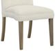 Fairfield® Customizable Entree Dining Straight Short Back Tufted Armless Stack Chair with Buttons-2