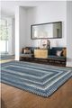 Capel Rugs Synergy Chambray 7' x 9' Concentric Rectangle Rug-2