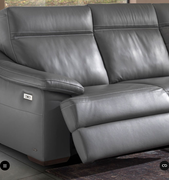 Natuzzi Editions Pazienza 5-Piece Reclining Sectional-1