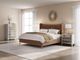 A.R.T. Furniture® Edwin Suede Queen Panel Bed-1