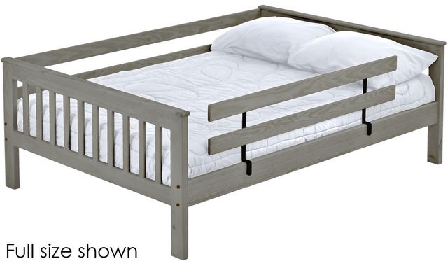 Crate Designs™ Furniture Storm Queen Mission Upper Bunk Bed-0