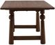 Dovetail Furniture Nethan Brown Dining Table-2