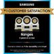 Samsung 30" Fingerprint Resistant Stainless Steel Smart Freestanding Gas Range-1