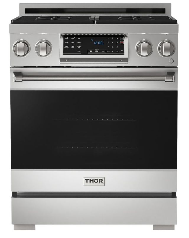 Thor Kitchen® Gordon Ramsay Series 30" Stainless Steel Pro Style Gas Range-0