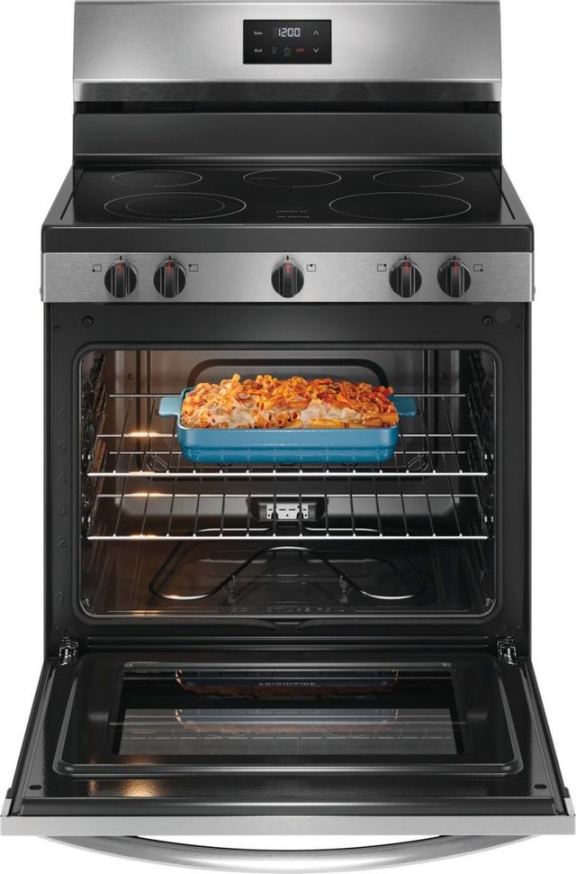 Frigidaire® 30" Stainless Steel Freestanding Electric Range -2