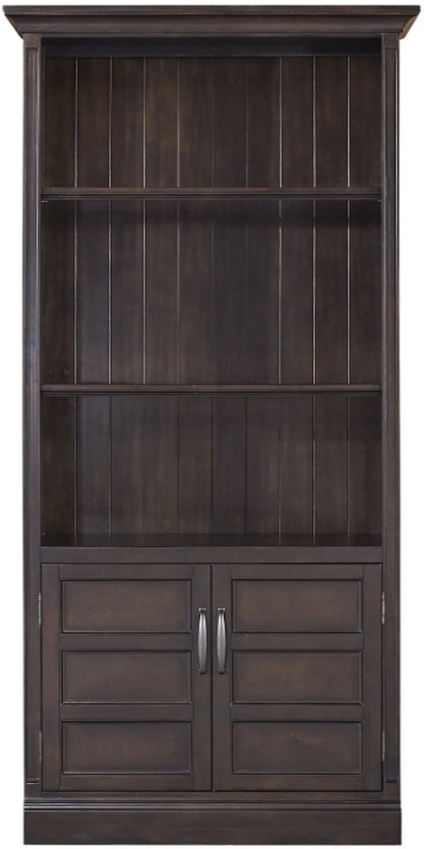 Parker House® Shoreham Medium Roast 35" Door Bookcase-2