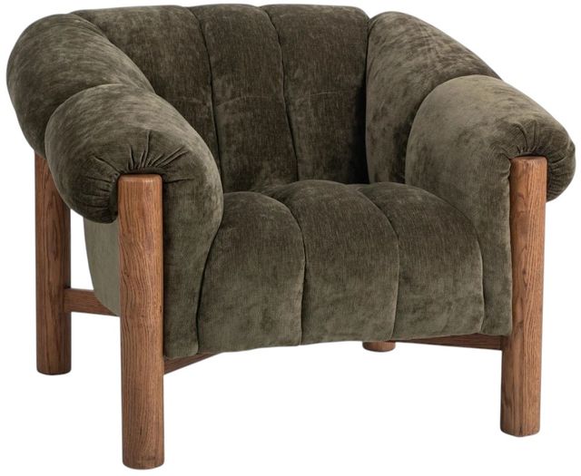 Classic Home Sansa Olive Green Accent Chair-0
