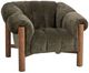 Classic Home Sansa Olive Green Accent Chair-0