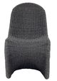 Four Hands Portia Vintage Coal Woven Outdoor Dining Arm Chair-1