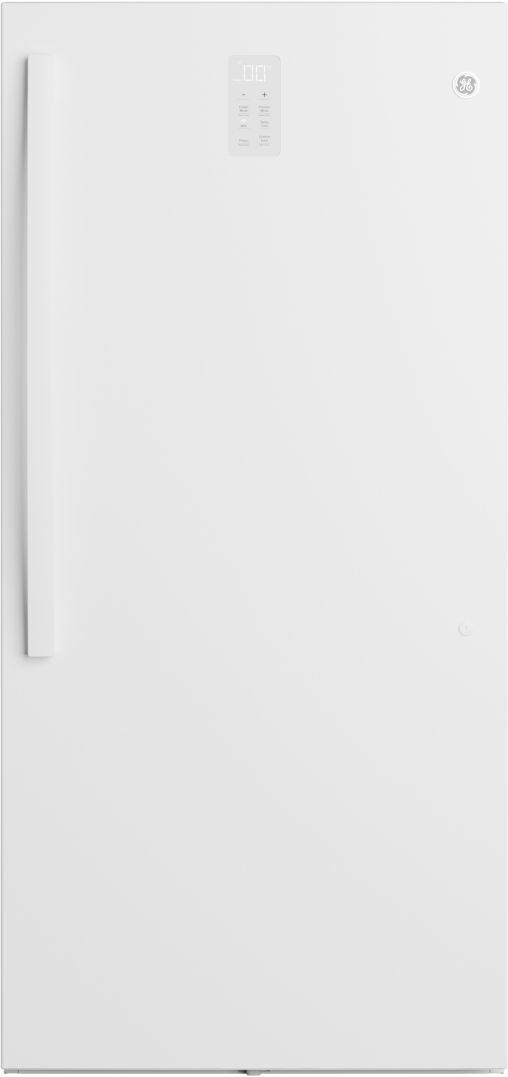 GE® ENERGY STAR® 14.3 Cu. Ft. White Smart Garage Ready Convertible Upright Freezer-0