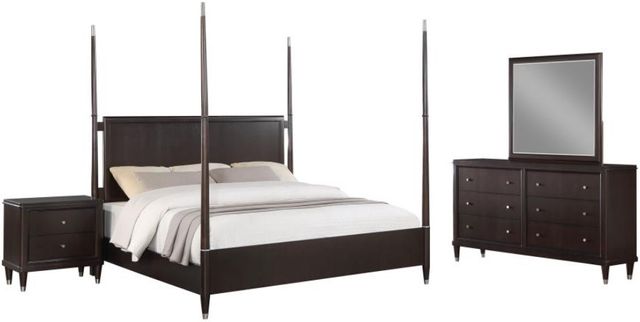 Coaster® Emberlyn 4-Piece Brown Queen Bedroom Set-0