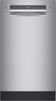 Bosch® 300 Series 18" Stainless Steel Built In Dishwasher-0