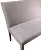 Nest Home Collections Megan KD Barbury Stone/Gray Long Dining Bench-1