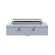 Caliber™ Rockwell Social 42" 2-Burner Bluestone Built-In Liquid Propane Grill with Polished Chrome Hardware-0
