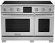 BlueStar® 48" Stainless Steel Pro Style Induction Range with Plated Trim-0