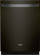 Whirlpool® 24" Fingerprint Resistant Black Stainless Steel Built In Dishwasher-0