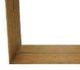 EQ3 Spy Harvest Oiled Oak Square Mirror-1