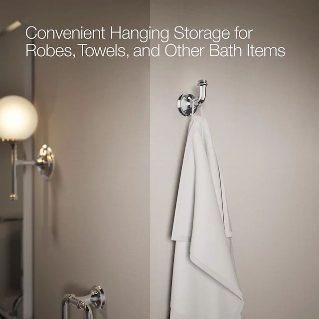 KOHLER® Bellera® Polished Chrome 24" Robe Hook-3