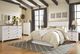 Signature Design by Ashley® Willowton 2-Piece Whitewash Queen/Full Panel HeadboardSet-3