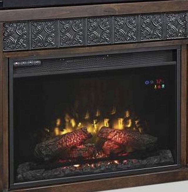 Aspenhome® Alder Grove Brindle 84" Fireplace Console-1