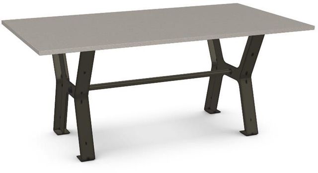 Amisco Customizable Parade 42" Thermo Fused Short Laminate Table-0
