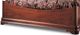Durham Furniture Chateau Fontaine Candlelight Cherry Queen Euro Bed-2