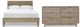 Signature Design by Ashley® Oliah 2-Piece Natural Queen Platform Panel Bed Set-0