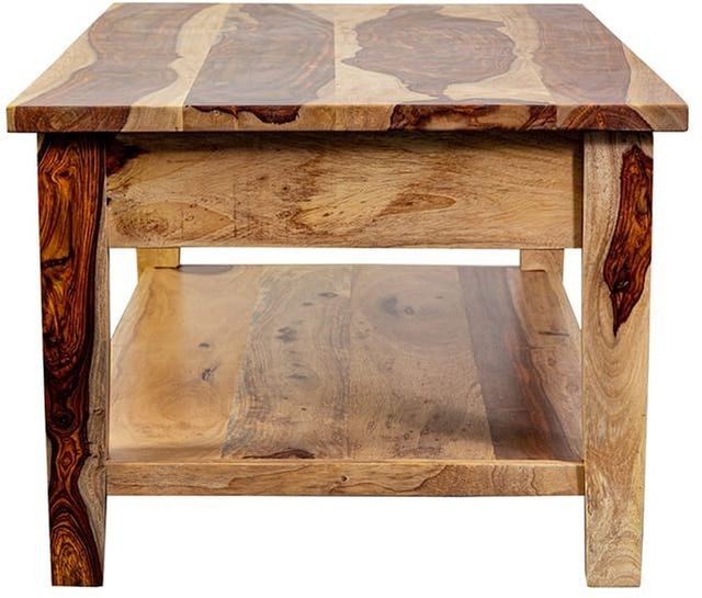 Porter International Designs Tahoe Natural Coffee Table-2