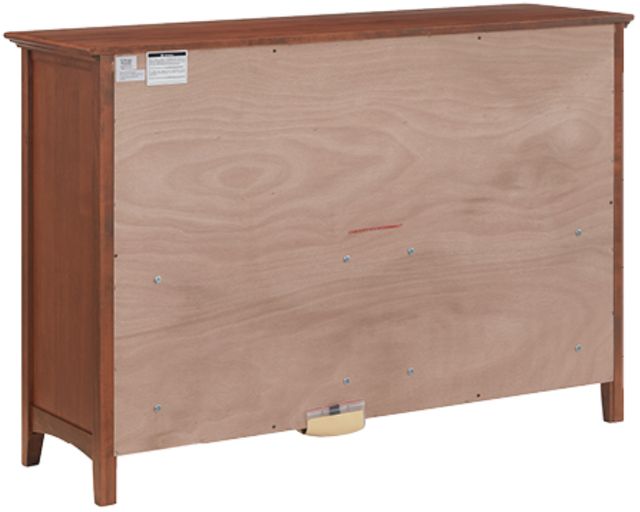 Whittier Wood® Furniture McKenzie Glazed Antique Cherry 10-Drawer Dresser-3