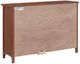 Whittier Wood® Furniture McKenzie Glazed Antique Cherry 10-Drawer Dresser-3