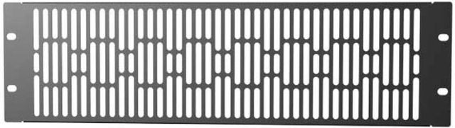 Sanus® Component Series Black Rack Blanking Panel-0