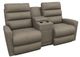 La-Z-Boy® Liam Mushroom Power Wall Reclining Loveseat with Console and Headrest-0