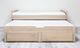 Mako Wood Furniture Youth Collection Pine Twin Panel Bed with Trundle-0