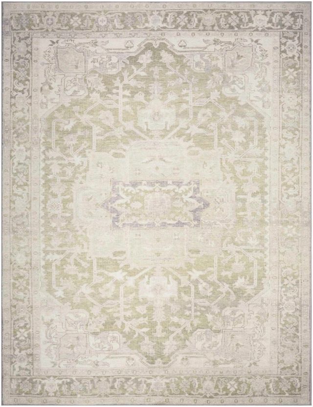 Nourison Home™ Vintage Washables Green 5'x7' Area Rug-0