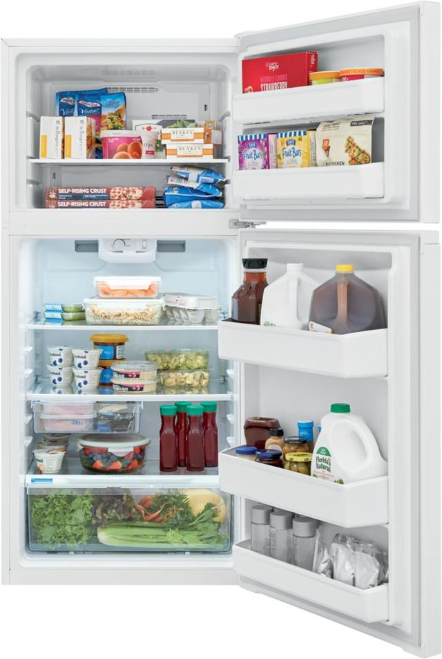 Frigidaire® 28 in. 13.9 Cu. Ft. White Top Freezer Refrigerator-4