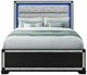Global Furniture USA Soleil Charcoal Queen Panel Bed-2