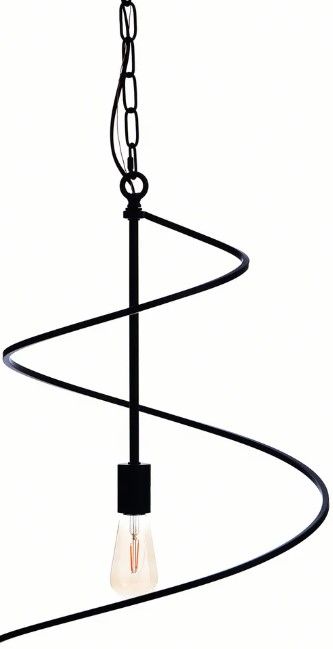 Harp & Finial® Avila Black Large Pendant-1