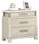 Furniture of America® Lafayette Weathered Gray Nightstand-0