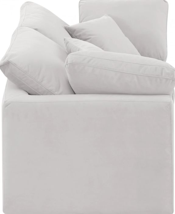 Meridian Furniture Indulge 2-Piece Cream Modular Sectional-2