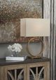 Lampe de table en métal Mahala, or antique, de Signature Design by Ashley®-2