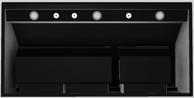 Vent-A-Hood® 42" Black Under Cabinet Range Hood-2