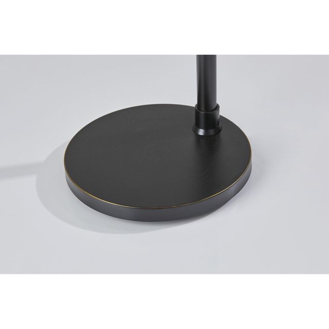 Adesso® Max Black Floor Lamp-1