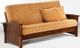 Night & Day Furniture™ Winter Black Walnut Queen Moon Glider Futon-0