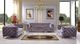 VIG Furniture Divani Casa Delilah Gray Fabric Sofa Set-3