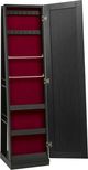 Brassex Inc. Black Jewelry Cabinet-1