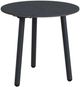 Elements International Bali 2-Piece Dark Gray Aluminum Outdoor Table Set-3
