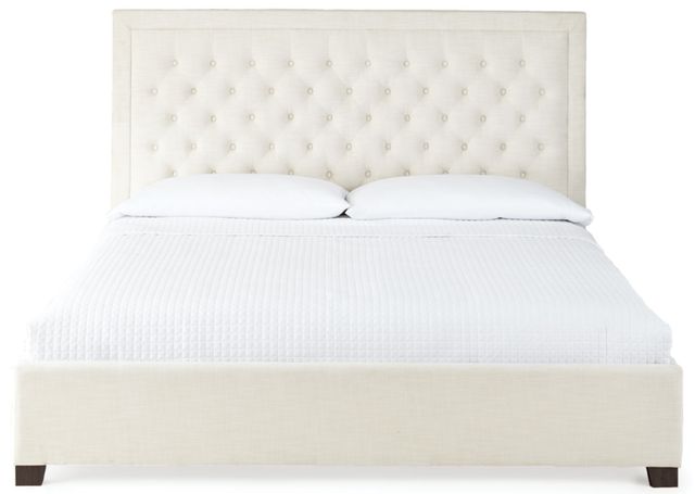 Steve Silver Co. Isadora White King Upholstered Bed-1